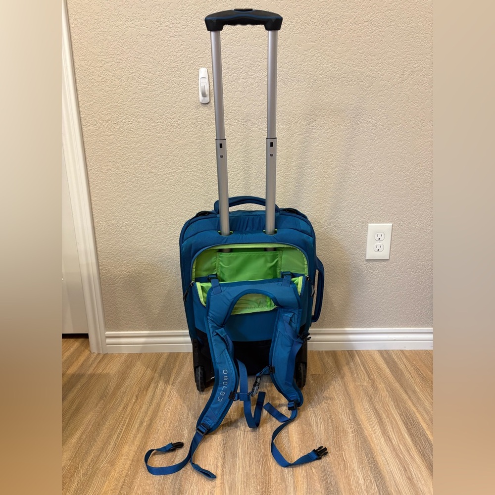 Osprey Meridian 60L / 22” Blue Roller Bag Carryon - Picture 4 of 13